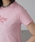 ショート丈ロゴTシャツ