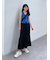 フロントジップニットタンクトップ