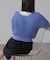 ウェーブ柄2wayニットカーディガン