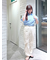 裾ドロスト半袖ブラウス