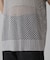メッシュロゴニットベスト