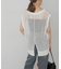 メッシュロゴニットベスト