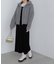 2ストラップベロアキャミワンピース