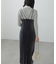2ストラップベロアキャミワンピース