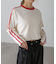 サイドラインロングTシャツ