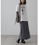 サイドラインスリットナロースカート