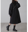 リブスタンドロングコート