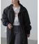 リブスタンドロングコート