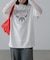 ヴィンテージライクプリントTシャツ