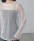 メッシュロングTシャツ