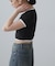 ショート丈リンガーTシャツ