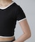 ショート丈リンガーTシャツ