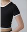 ショート丈リンガーTシャツ
