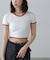 ショート丈リンガーTシャツ