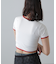 ショート丈リンガーTシャツ