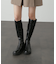 ワイドヒールストレッチブーツ