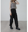 リボンドロストパンツ