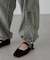 リボンドロストパンツ