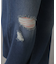 ストレートワイドクラッシュデニムパンツ