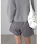 ベルト付きショートパンツ