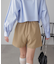 ベルト付きショートパンツ