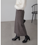 フロントジップナロースカート