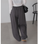 硫化加工スウェットパンツ