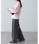 硫化加工スウェットパンツ