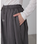 硫化加工スウェットパンツ