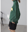 カレッジロゴハーフジップスウェット