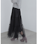 ティアードチュールスカート