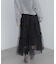 ティアードチュールスカート