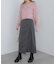 ラップ風ナロースカート