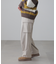 ウールライクカーゴワイドパンツ