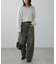 サイド切替カーブデニムパンツ