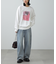 サイド切替カーブデニムパンツ