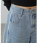サイド切替カーブデニムパンツ