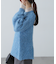 ウール混シャギークルーネックニット