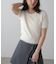 シャギー半袖ニット