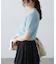 シャギー半袖ニット