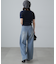 シャギー半袖ニット