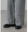 ダブルニーワイドデニムパンツ
