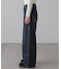 ダブルニーワイドデニムパンツ