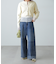 リメイク風ワイドデニム