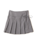 ラッププリーツミニスカート
