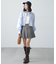 ウェーブ柄シアーインナーカットソー