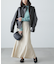 ウェーブ柄シアーインナーカットソー
