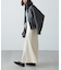 ウェーブ柄シアーインナーカットソー