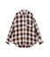 オンブレチェックビッグシャツ