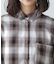 オンブレチェックビッグシャツ